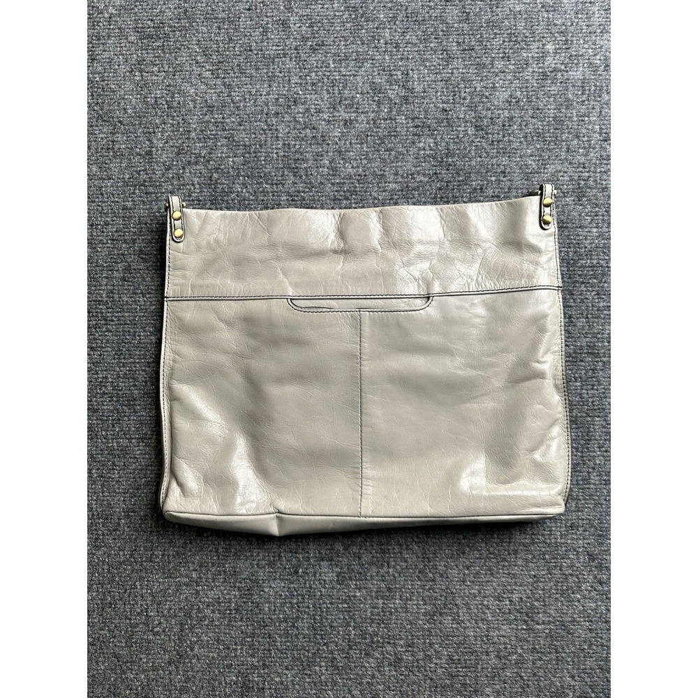 Womens Leather HOBO Gray Shoulder Bag No Strap Genuine Leather, Size One Size